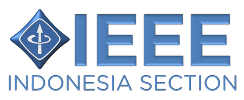 A blue text on a black background